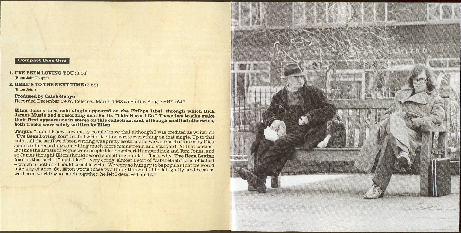 Elton John Rare Masters : Booklet 3